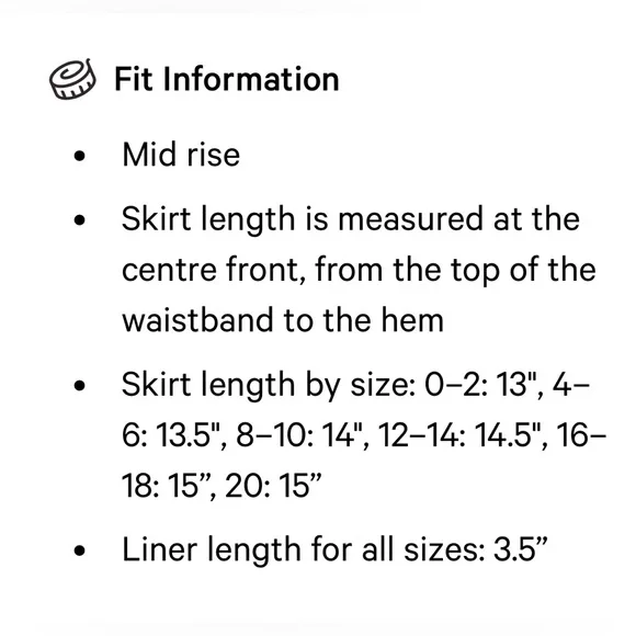 lululemon Pace Rival Mid-rise skirt Long size 6 lilac smoke - Picture 8 of 11